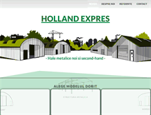 Tablet Screenshot of hollandexpres.ro